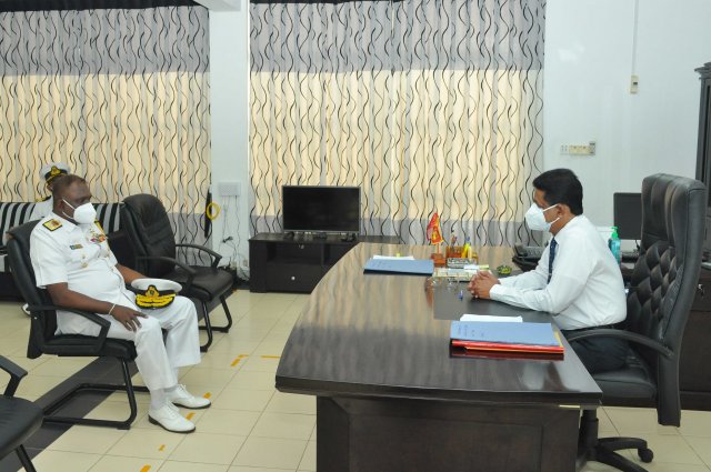 Meeting with Rear Admiral KJ Kularathna